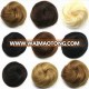 Best selling fashion and beautiful synthetic clip hair bun pieces hair dome hair chignon for sale