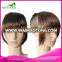 Wholesale soft hair products cheap high quality natural color 100 human hair bangs