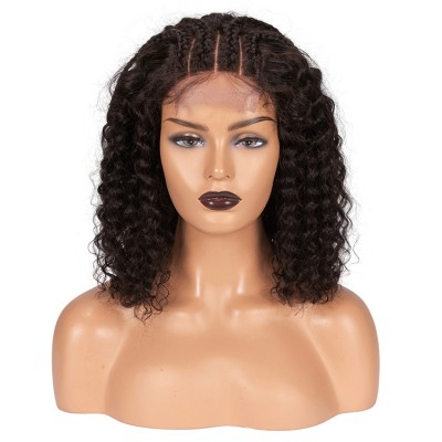 Bolin New Products No Shedding No Tangle 180% Density 180  Part Wig 3.5*4 Lace Wig Curly In Stock For Black Women