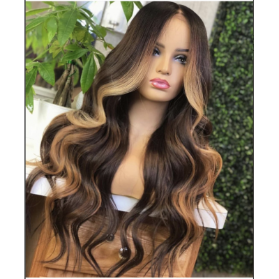 Wholesale Cuticle Aligned Unprocessed Brazilian Virgin Remy Human Hair Full Lace Wigs For Black Women