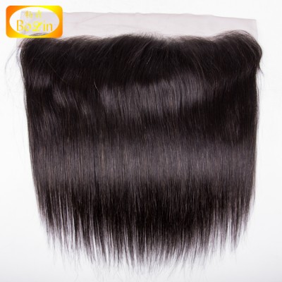 Wholesale Pre Plucked Brazilian Straight Transparent Lace Frontal