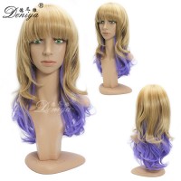 Hot Sale Human Hair Full Synthetic Japanese Anime Ghost Cosplay Long Wigs