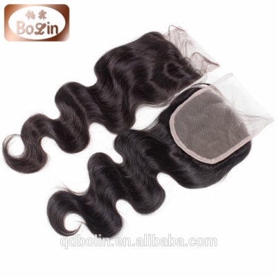 peruvian hair lace closure 4*4inch base closure no shedding no tangle