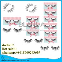 Clear Band Hot sale fashion natural Human Hair lashes