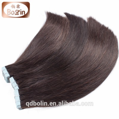 Large Stock cheap 100 Russian Human Hair wholesale tape hair extensions