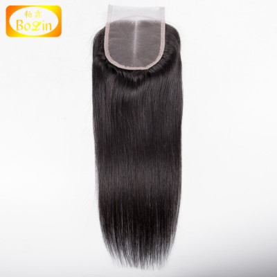 large stock wholesale swiss lace virgin human hair closure