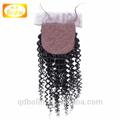 China Manufacturer Directory Softest And Smoothest virgin peruvian hair silk base closure