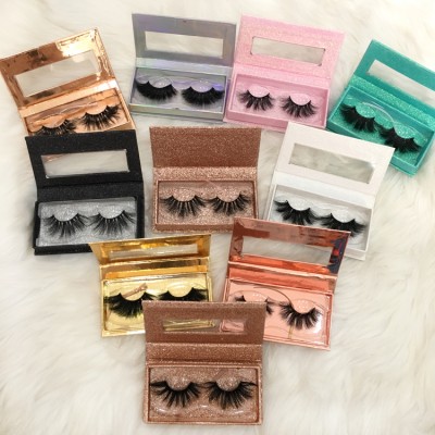 High Quality 3D Lashes 3D Lashes In Eyelash Box Packaging Wholesale Mink Eyelash